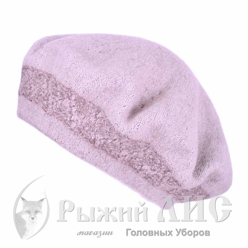 Берет классический женский "Стелла" (6529-4, 56-58, речной жемчуг)