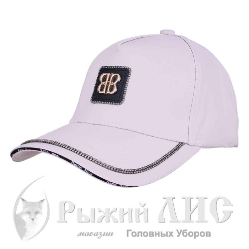 Бейсболка-пятиклинка женская "Знак" (6315-1, 55-58, слоновая кость)