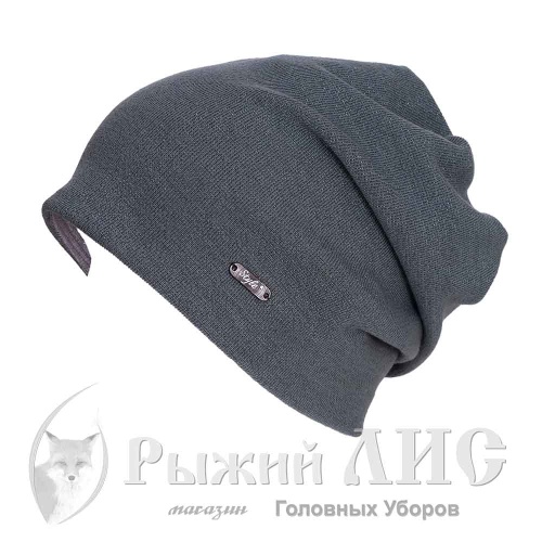 Шапка трикотажная женская "Восьмиклинка" (6803-1, своб., зеленый)