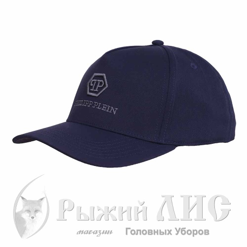 Бейсболка-пятиклинка мужская "PHILIPP PLEIN" (6839-1, 57-59, синий)