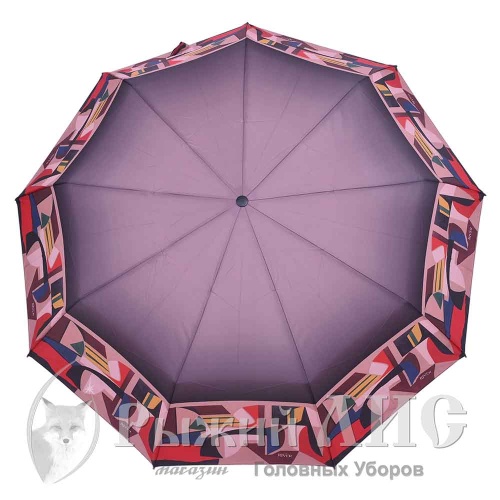 Зонт женский "Стиль" (6302-3, коричневый)