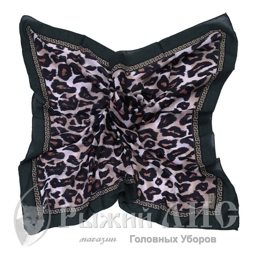 Платок женский "Окрас" (6928-2, 95/95, зеленый)