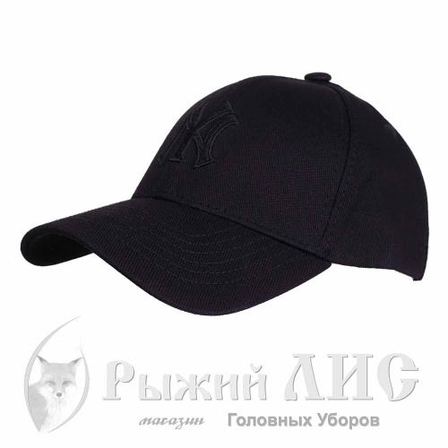 Бейсболка мужская "NY" (6770-1, M, черный)