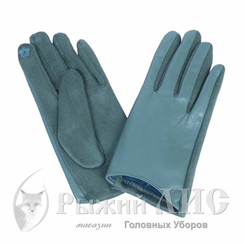 Перчатки женские "Мода" (6902-3, 7,5, зеленый яркий)