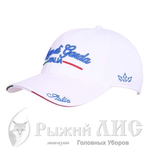 Бейсболка унисекс "LAGO ITALIA" (5525-4, 57-59, белый)