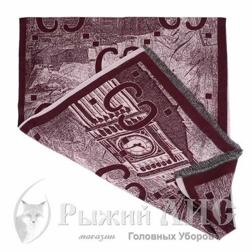 Палантин женский "Gucci" (6544-1, 65/180, какао/бежевый)