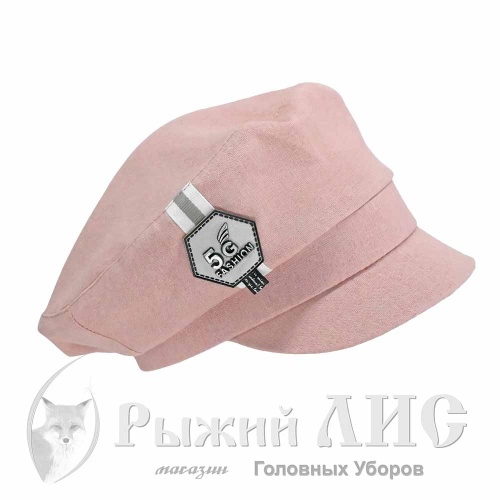 Картуз женский "Стиль" (5909-2, своб., пудра)