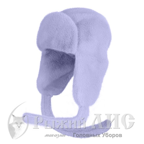 Ушанка женская "Зимушка" (7016-1, 56-58, голубой светлый)