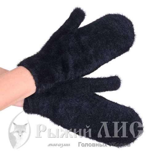 Варежки женские "Травка"