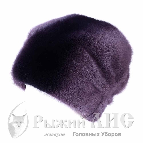 Шапка-бандана женская "Пион" (6072-6, 55-57, градация/слива)