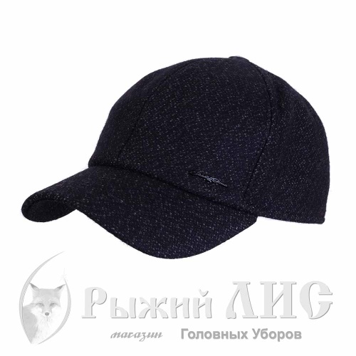 Бейсболка мужская "Гаспар" (6522-1, 56, черный)