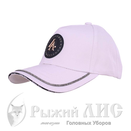 Бейсболка-пятиклинка женская "LA" (6311-2, 55-58, слоновая кость)