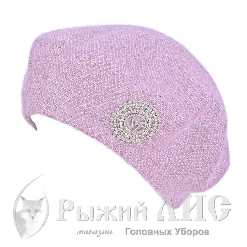 Берет женский "Токио" (6518-1, своб., капучино)