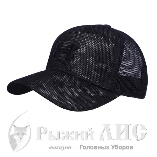 Бейсболка-пятиклинка мужская "UNDER ARMOUR" (6871-1, 57, черный/хаки)