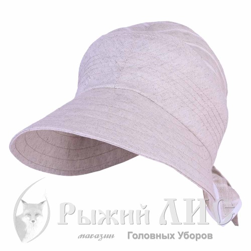 Козырек женский "Цвет" (5927-5, своб., лен)