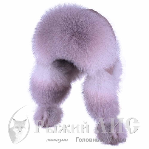 Ушанка женская "Зимушка" (6481-2, 56-58, градация/пепел)