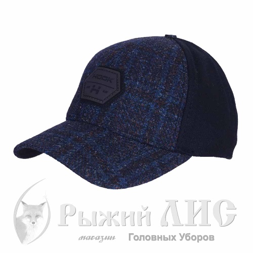 Бейсболка мужская "ДЖИНС" (6980-1, 57-59, синий/черный)