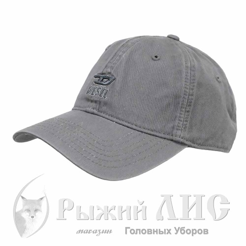 Бейсболка мужская "DIESEL" (4508-7, своб., серый темный)