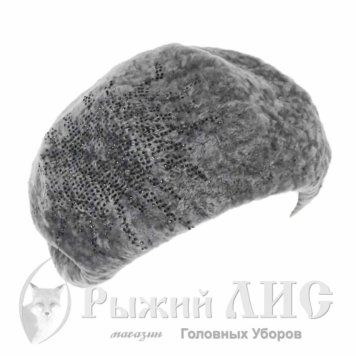 Берет женский "Звездочка" (2644-5, 55-58, серый)