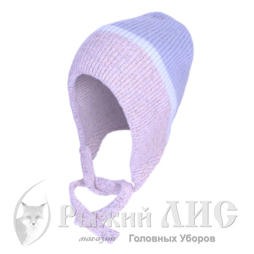 Шапка вязаная женская "Дрими" (6951-1, своб., серый)