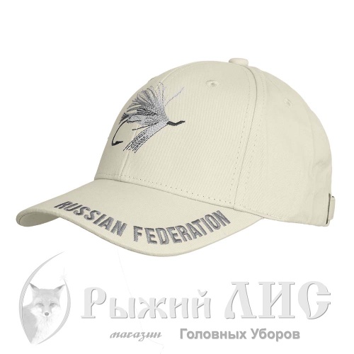 Бейсболка унисекс "Рыбак" (6843-1, 57-59, бежевый светлый)