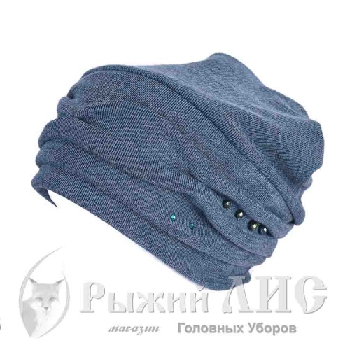 Шапка-бандана женская "Леди" (6198-4, своб., зеленый)