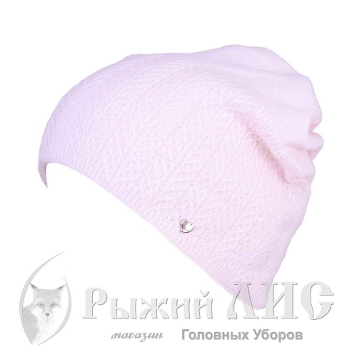 Шапка вязаная женская "Ажур"