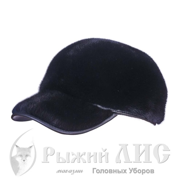 Бейсболка мужская "Норка" (6127-5, 60, блэк)