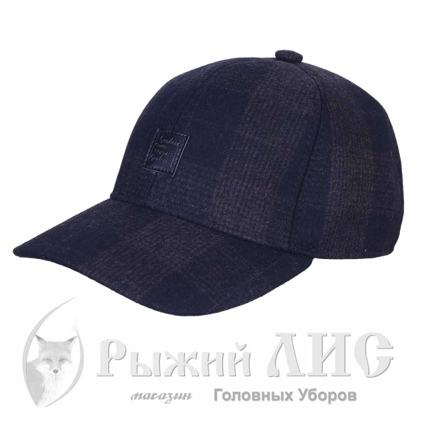 Бейсболка мужская "Фишка" (6898-3, 59, коричнево-черный)