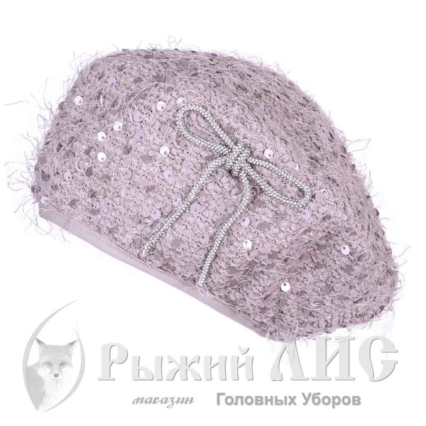 Берет женский "Нежность" (6707-1, своб., бежевый)