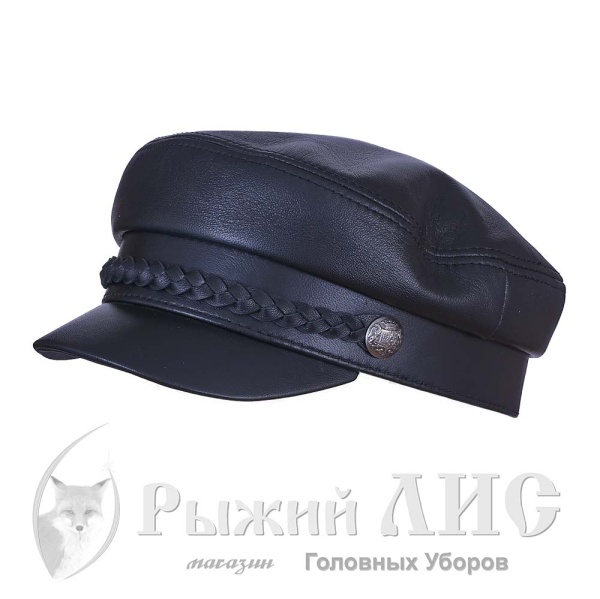 Картуз мужской "Жириновка" (5437-2, 59, черный)