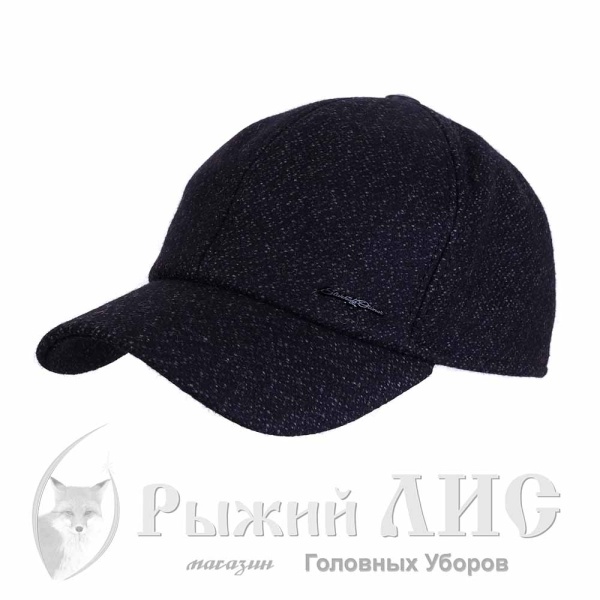 Бейсболка мужская "Гаспар" (6522-1, 56, черный)