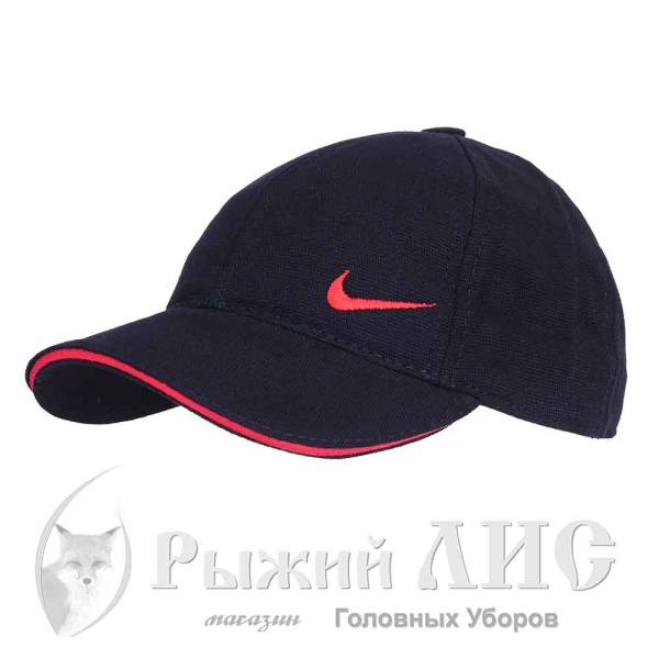 Бейсболка мужская "Nike" (6272-1, 54-56, черный)